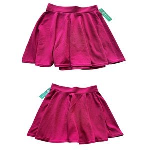 EUC Small Red Skater Skirt